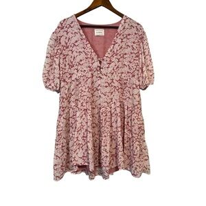 Women's SABO Australia Pink Floral Dress